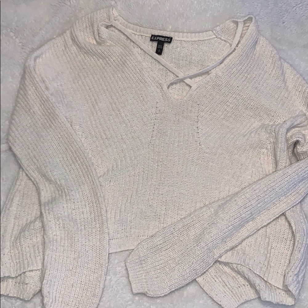 Cropped sweater